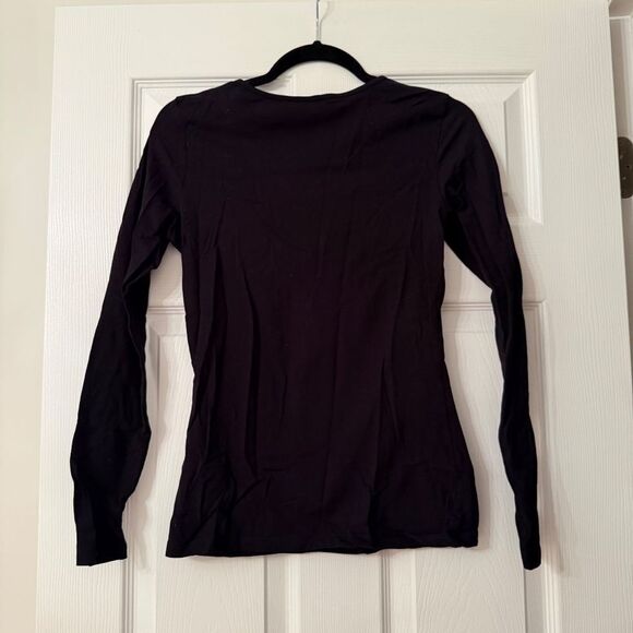 H&M Black Long Sleeve Shirt - Picture 3 of 4